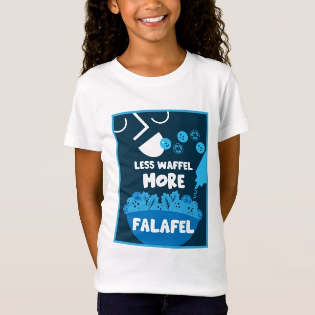 Falafel Street Food T Shirt (Framsida)