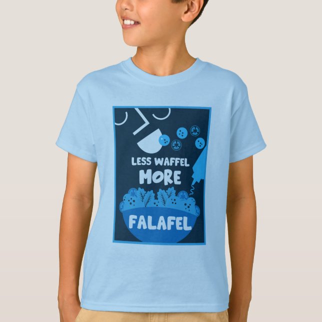 Falafel Street Food T Shirt (Framsida)