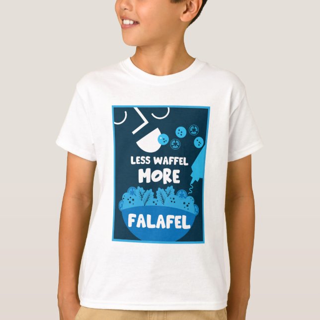 Falafel Street Food T Shirt (Framsida)