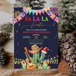 Falala Fiesta Julkaktus Holiday Party Inbjudningar