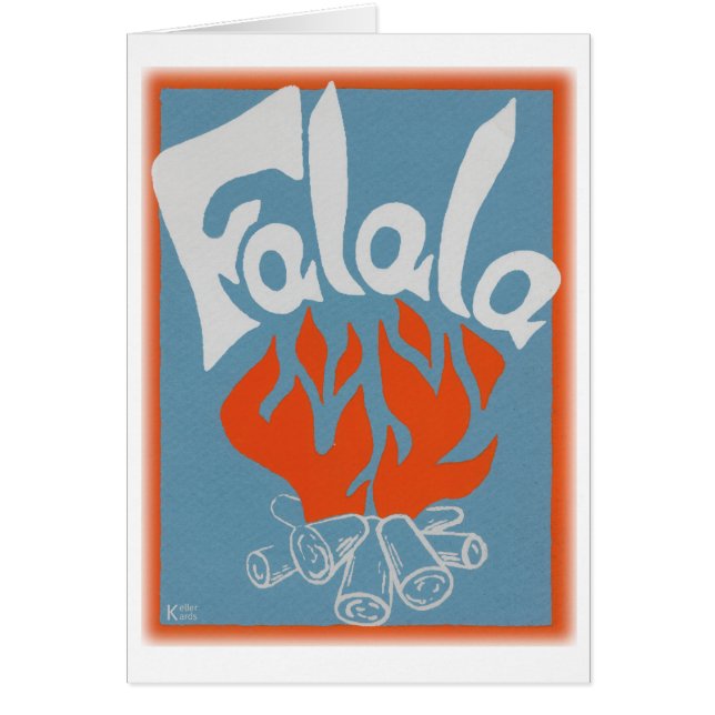 FaLaLa Hälsningskort (Framsidan)