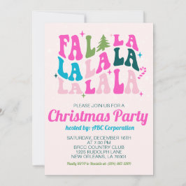 Falala jul Party Inbjudningar