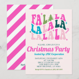 Falala jul Party Inbjudningar