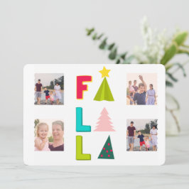 falala llama julkort