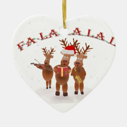 FALALALA.png Julgransprydnad Keramik