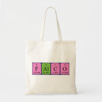 Falco Periodisk påse bord namn