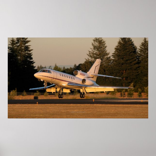 Falcon 50 Touchdown Poster (Framsidan)