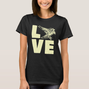 Falcon Älskare Falconry T Shirt