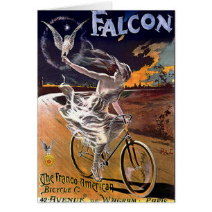 Falcon Bicycle Hälsningskort