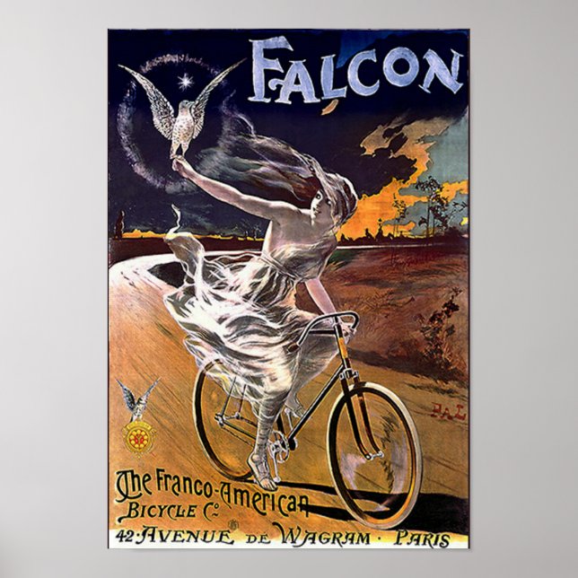 Falcon Bicycle poster (Framsidan)