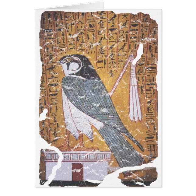 Falcon blk hälsningskort (Framsidan)