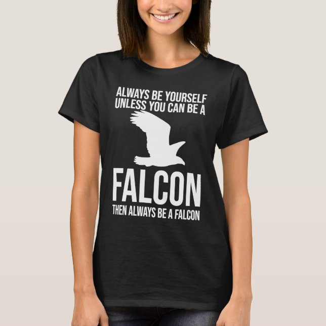 Falcon  Falconry T Shirt (Framsida)