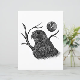 Falcon Full Moon Monogram