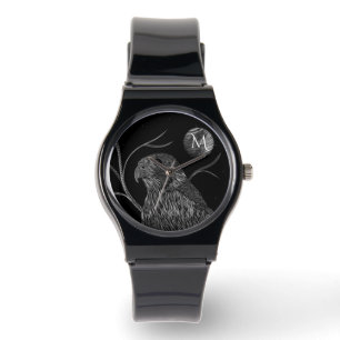 Falcon Full Moon Monogram Armbandsur