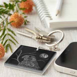 Falcon Full Moon Monogram Black