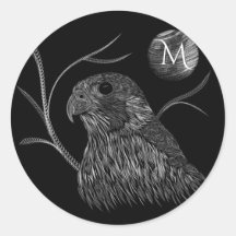 Falcon Full Moon Monogram Black