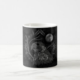 Falcon Full Moon Monogram Kaffemugg
