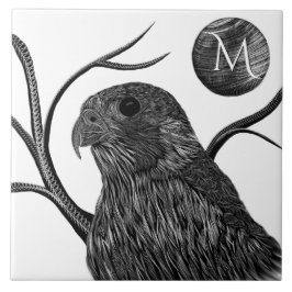 Falcon Full Moon Monogram Kakelplatta