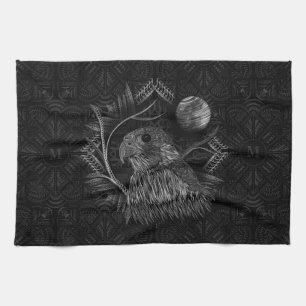 Falcon Full Moon Monogram Kökshandduk