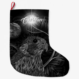 Falcon Full Moon Stor Julstrumpa