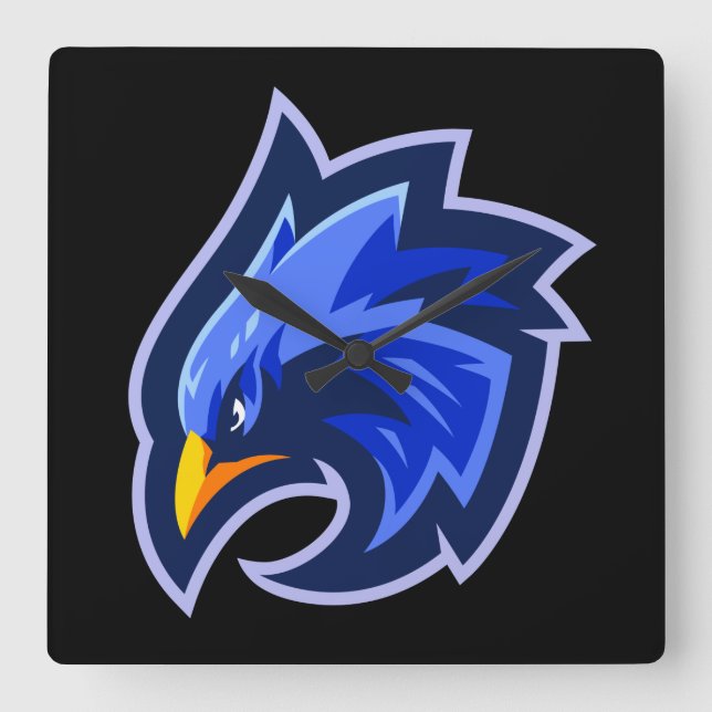 Falcon Fyrkantig Klocka (Framsida)