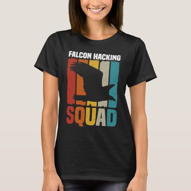 Falcon Hacking Squad T Shirt (Framsida)