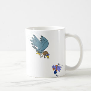 Falcon med glasögon kaffemugg