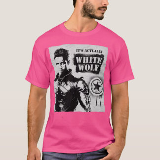 Falcon och vinter-soldaten Bucky Barnes Whi T Shirt