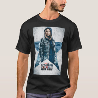 Falcon och Winter Soldier Sharon Carter Po T Shirt