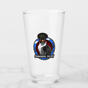 Falcon Pint Glass Glaskopp