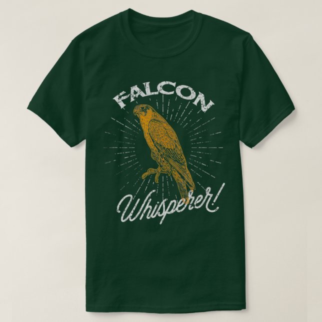 Falcon Whisperer Love birds Tee Falconry Hunting (Design framsida)