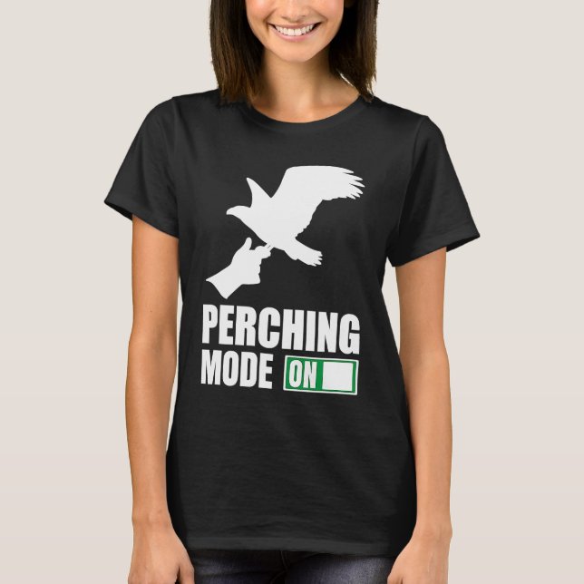 Falconer Falcon Hunter Falconer Tracker Duck Hunte T Shirt (Framsida)