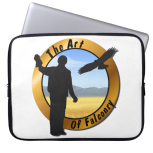 Falconer Medallion Round Laptop Fodral