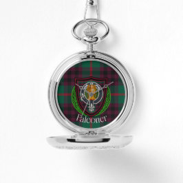 Falconer Scottish Clan Tartan & Crest Armbandsur