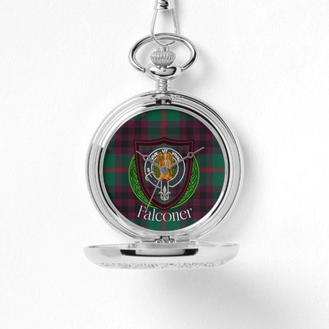 Falconer Scottish Clan Tartan & Crest Armbandsur (Framsida)