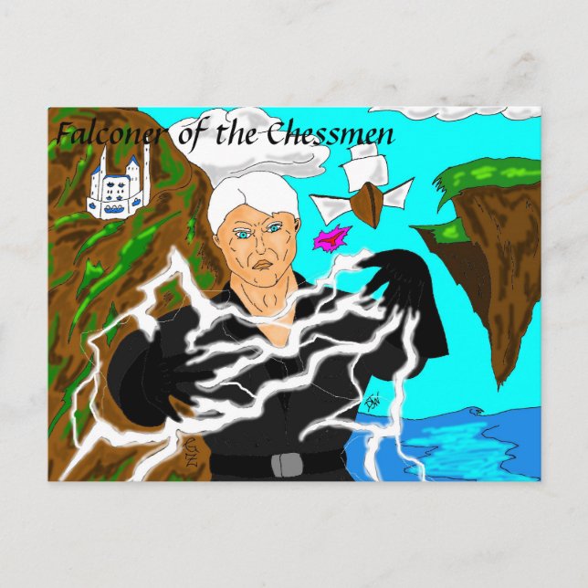 Falconer-vykort Vykort (Framsida)