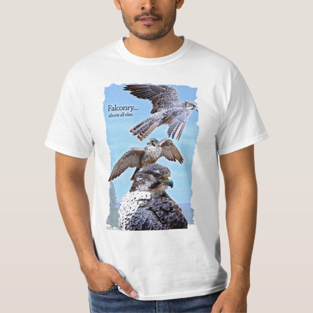 Falconry Tee Shirt (Framsida)
