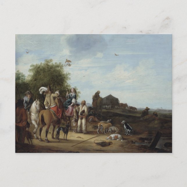 Falconry Vykort (Framsida)