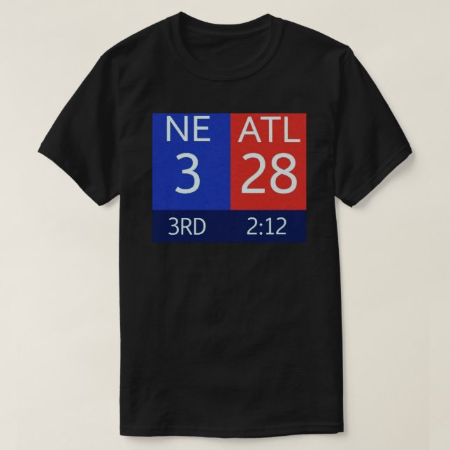 Falcons 28-3-bly t shirt (Design framsida)