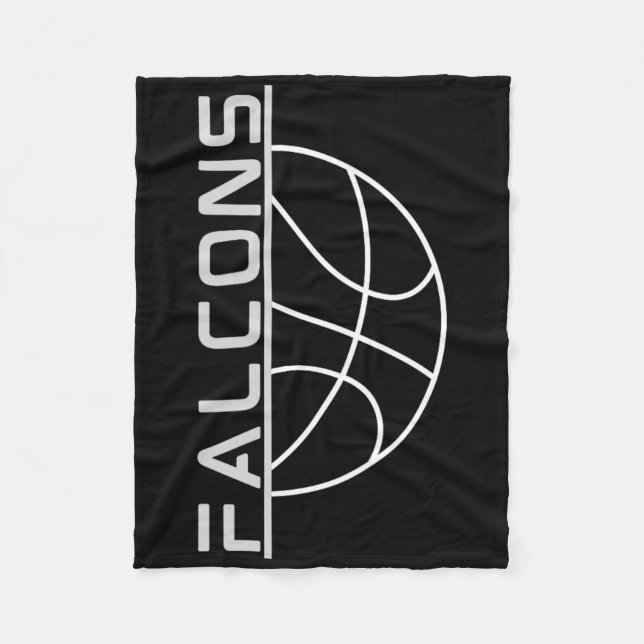 Falcons Sketll Fleecefilt (Framsidan)