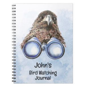 Fålig Anpassningsbar Bird Watching Journal för fåg Anteckningsbok