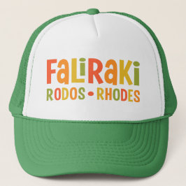 Faliraki Rhodes hats Truckerkeps