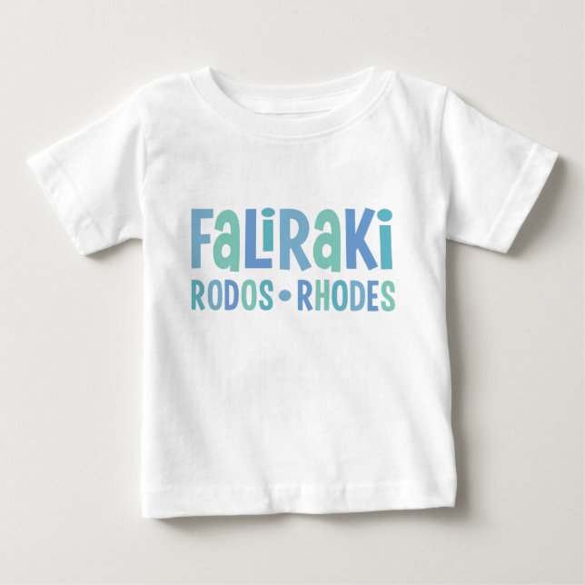 Faliraki Rhodes shirts & jacka Tee Shirt (Framsida)