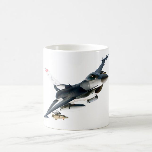 Falk för stridighet F-16 Kaffemugg (Center)