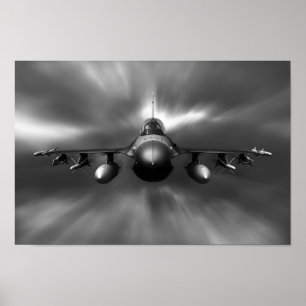 Falk för stridighet F-16 Poster