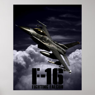 Falk för stridighet F-16 Poster