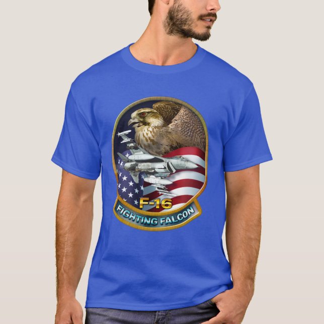 Falk för stridighet F-16 Tee (Framsida)