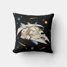 Falk inspirerat utrymme Sci-Fi Kudde