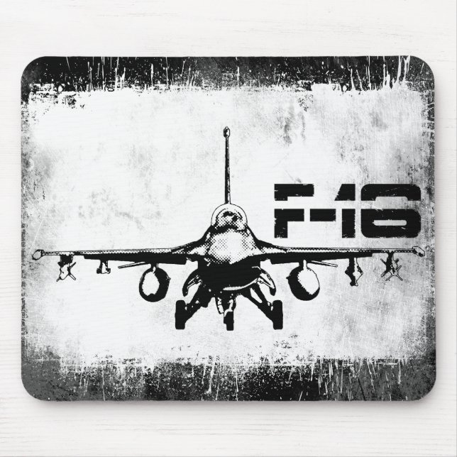 Falk Mousepad för stridighet F-16 Musmatta (Framsidan)