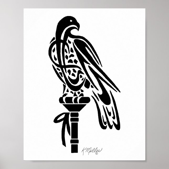 Falk på klotsperre poster (Framsidan)